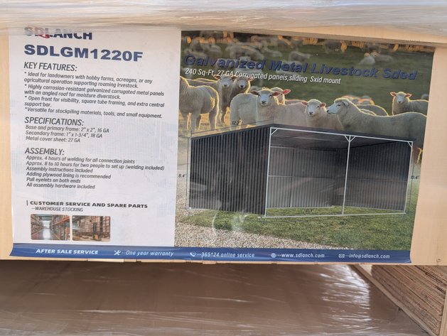 Image for LIVESTOCK METAL SHED