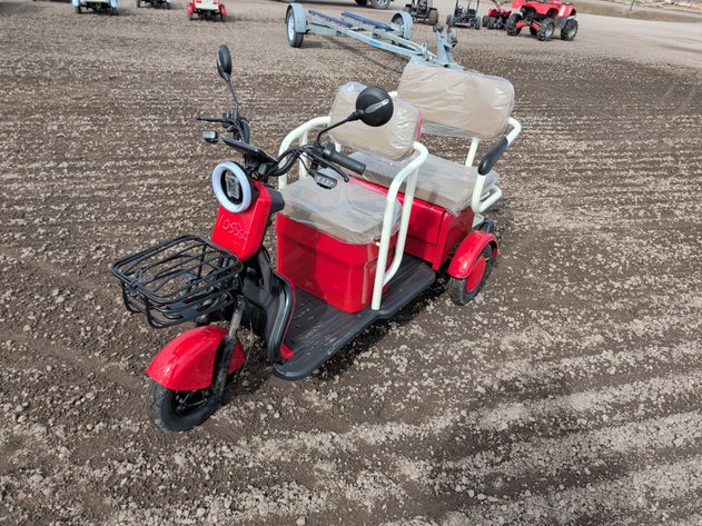 Image for IRGC40 COMPACT 60V ELECTRIC THREE-WHEELED MINI GOLF CART AND UTILITY SCOOTER