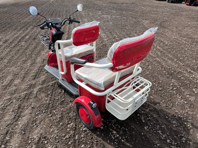 Image for IRGC40 COMPACT 60V ELECTRIC THREE-WHEELED MINI GOLF CART AND UTILITY SCOOTER