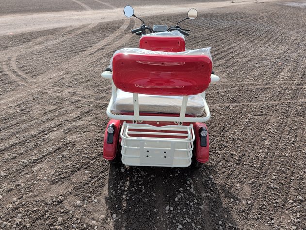 Image for IRGC40 COMPACT 60V ELECTRIC THREE-WHEELED MINI GOLF CART AND UTILITY SCOOTER