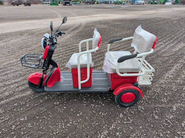 Image for IRGC40 COMPACT 60V ELECTRIC THREE-WHEELED MINI GOLF CART AND UTILITY SCOOTER