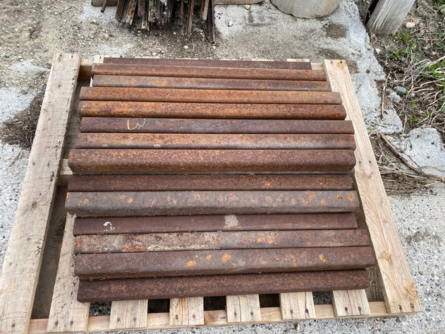 Image for PALLET OF METAL TUBES