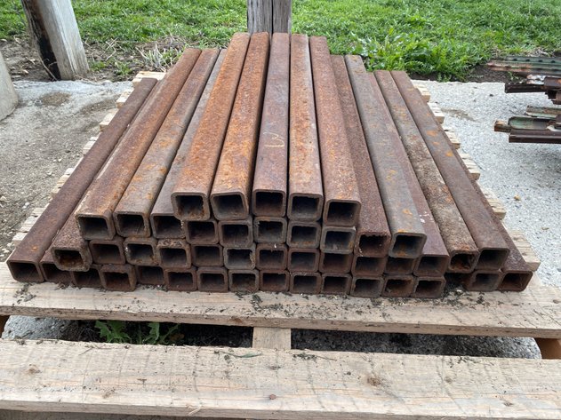 Image for PALLET OF METAL TUBES
