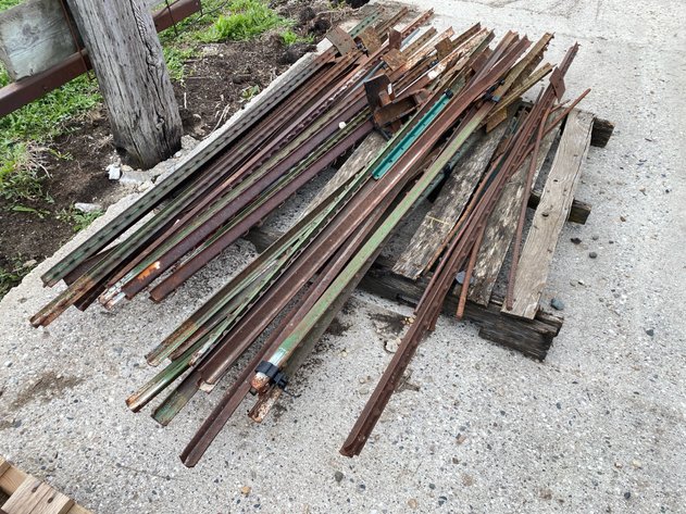 Image for PALLET OF T POSTS