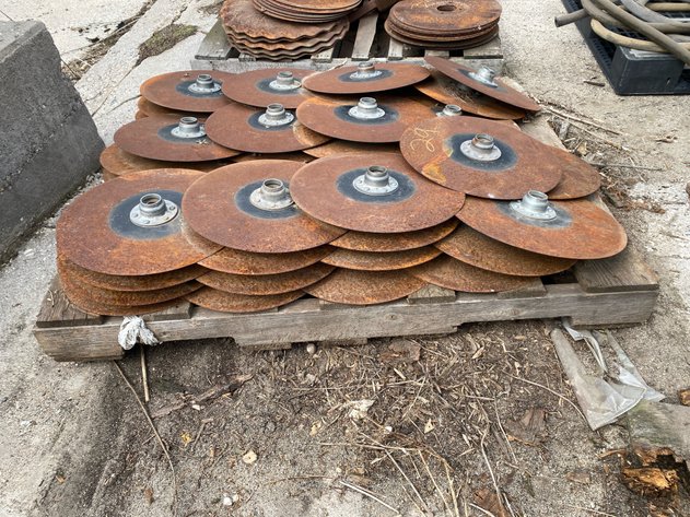 Image for PALLET OF SEED DISC OPENERS