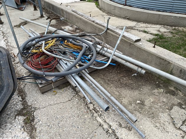 Image for PALLET OF CONDUIT AND WIRE