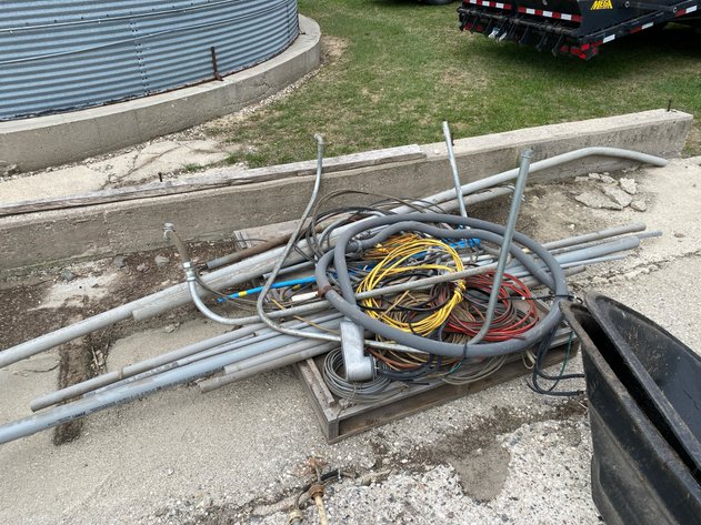 Image for PALLET OF CONDUIT AND WIRE