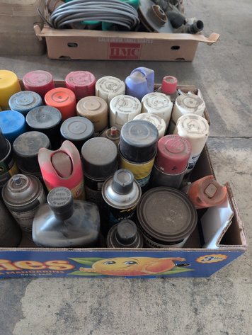 Image for VARIOUS AEROSOL CANS