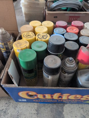 Image for VARIOUS AEROSOL CANS