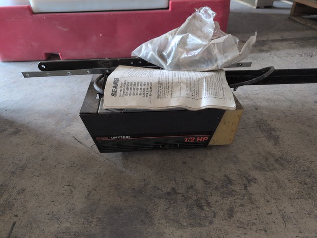 Image for SEARS GARAGE DOOR OPENER