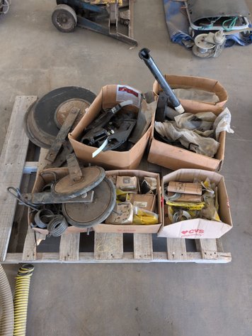 Image for PALLET OF DRILL PARTS