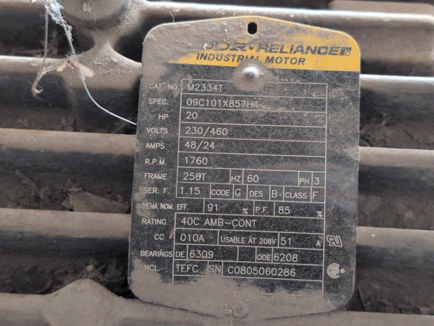 Image for 20 HP MOTOR