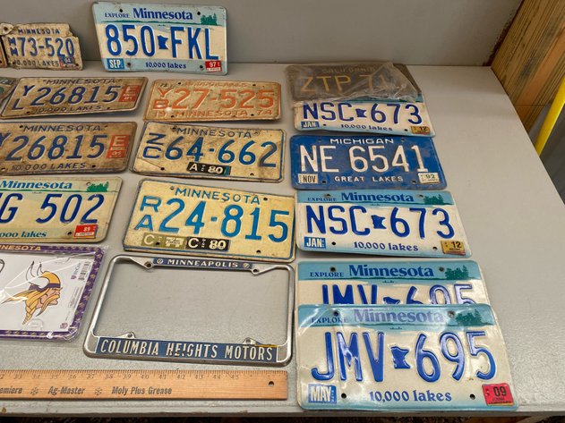 Image for LICENSE PLATES