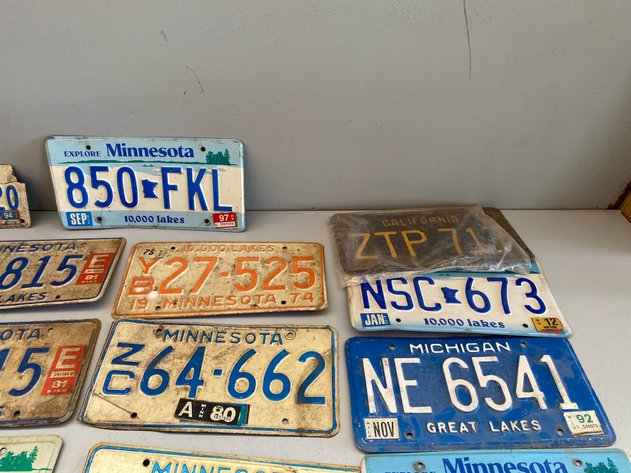 Image for LICENSE PLATES