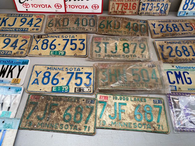 Image for LICENSE PLATES