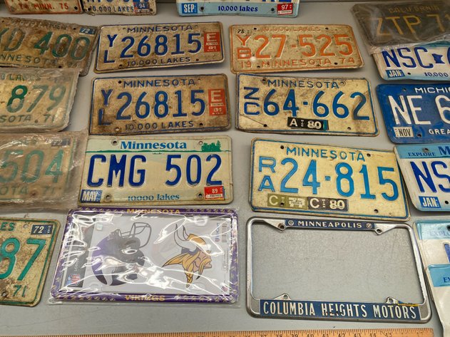 Image for LICENSE PLATES