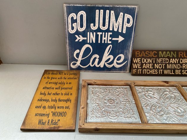 Image for WOODEN SIGNS