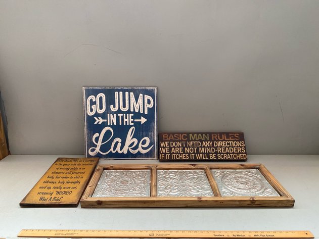 Image for WOODEN SIGNS