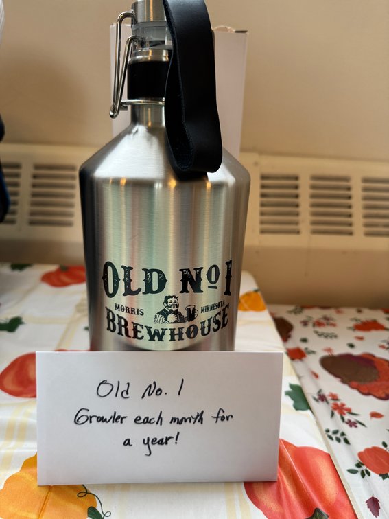Old No. 1 Growler of the Month