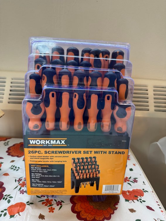 Workmax 26 Piece Screwdriver Set