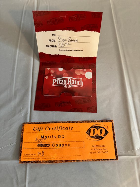 Pizza Ranch and DQ Treat Pack