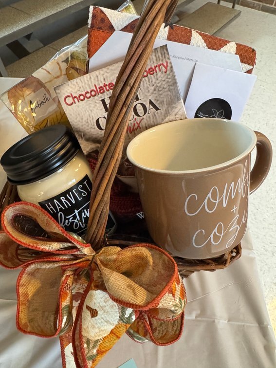 Comfy and Cozy Fall Basket