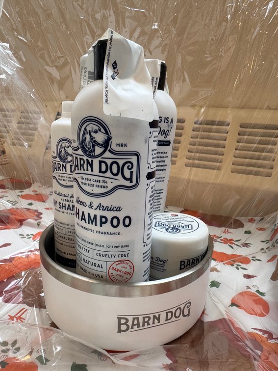 Barn Dog Pampered Pup Set