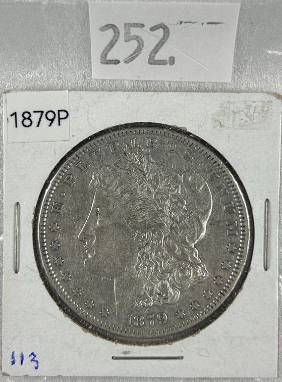 1879 Morgan Dollar EF-AU.