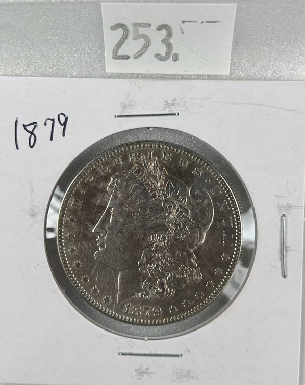 1879 Morgan Dollar VF-EF.