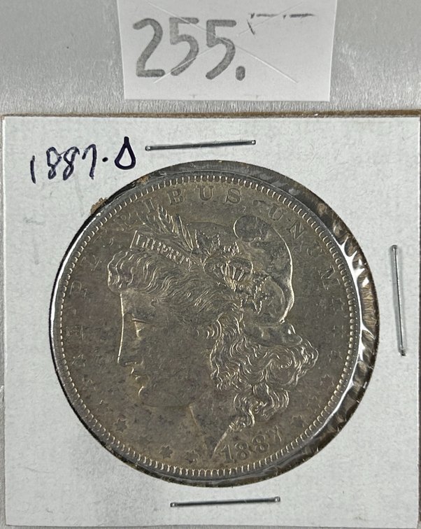 1887-O Morgan Dollar VF.