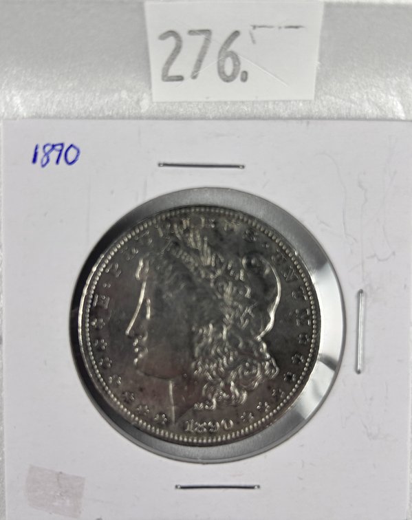 1890 Morgan Dollar EF.