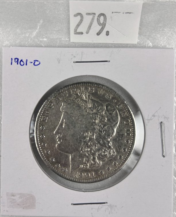 1901-O Morgan Dollar VF.