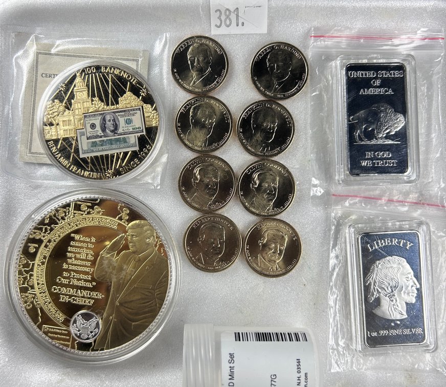 Presidential Dollars, Medal and Replica Variety: