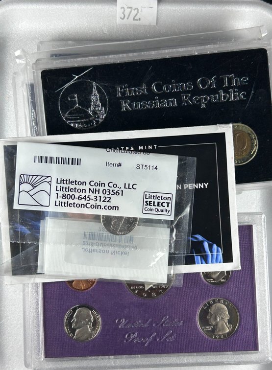 Variety: "First Coins of the Russian Republic" (4-coin set).