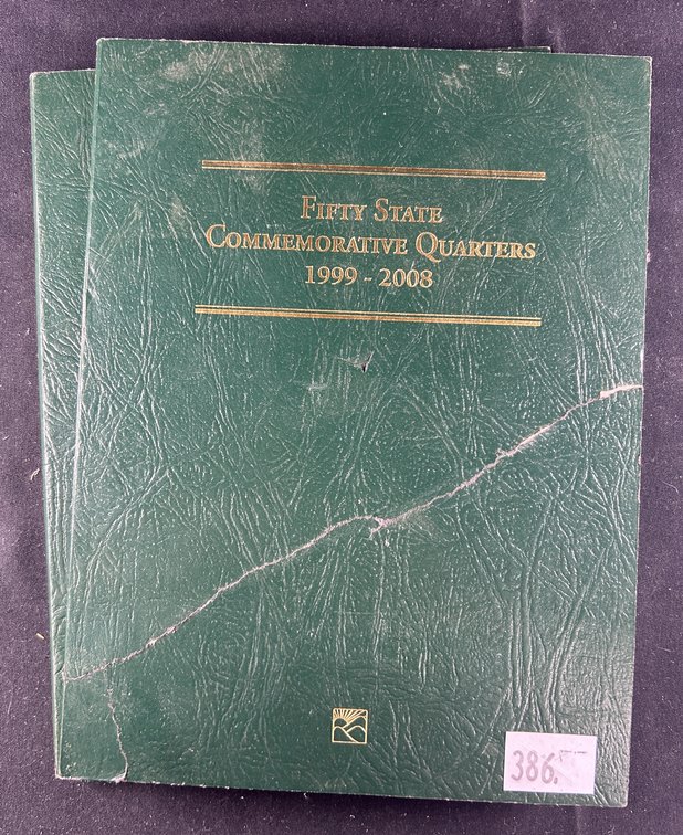 (2) "Fifty State Commemorative Quarters 1999-2008