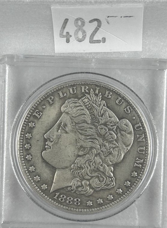 1888-O Morgan Dollar EF.