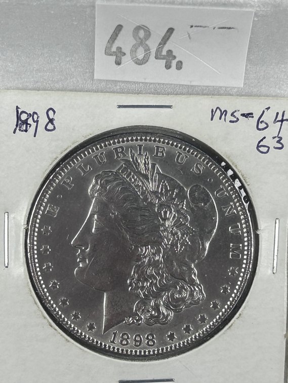 1898 Morgan Dollar MS.