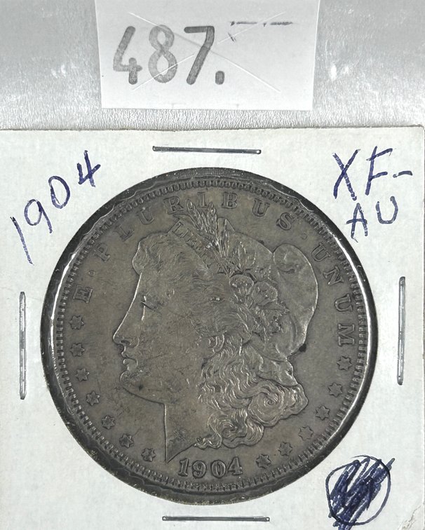 1904 Morgan Dollar EF-AU.