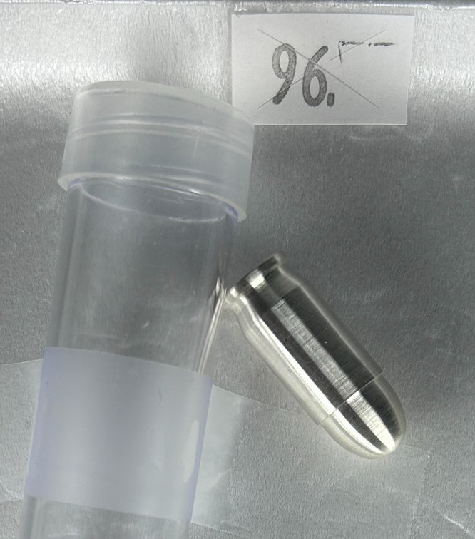 One Troy Oz. .999 Silver 45 Caliber Bullet.