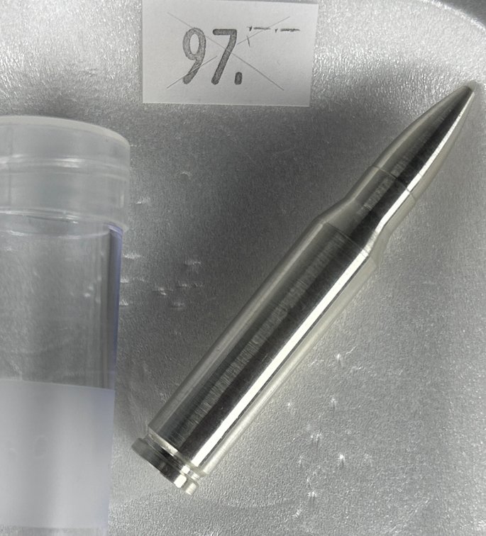 Two Troy Oz. .999 Silver 308 Caliber Bullet.