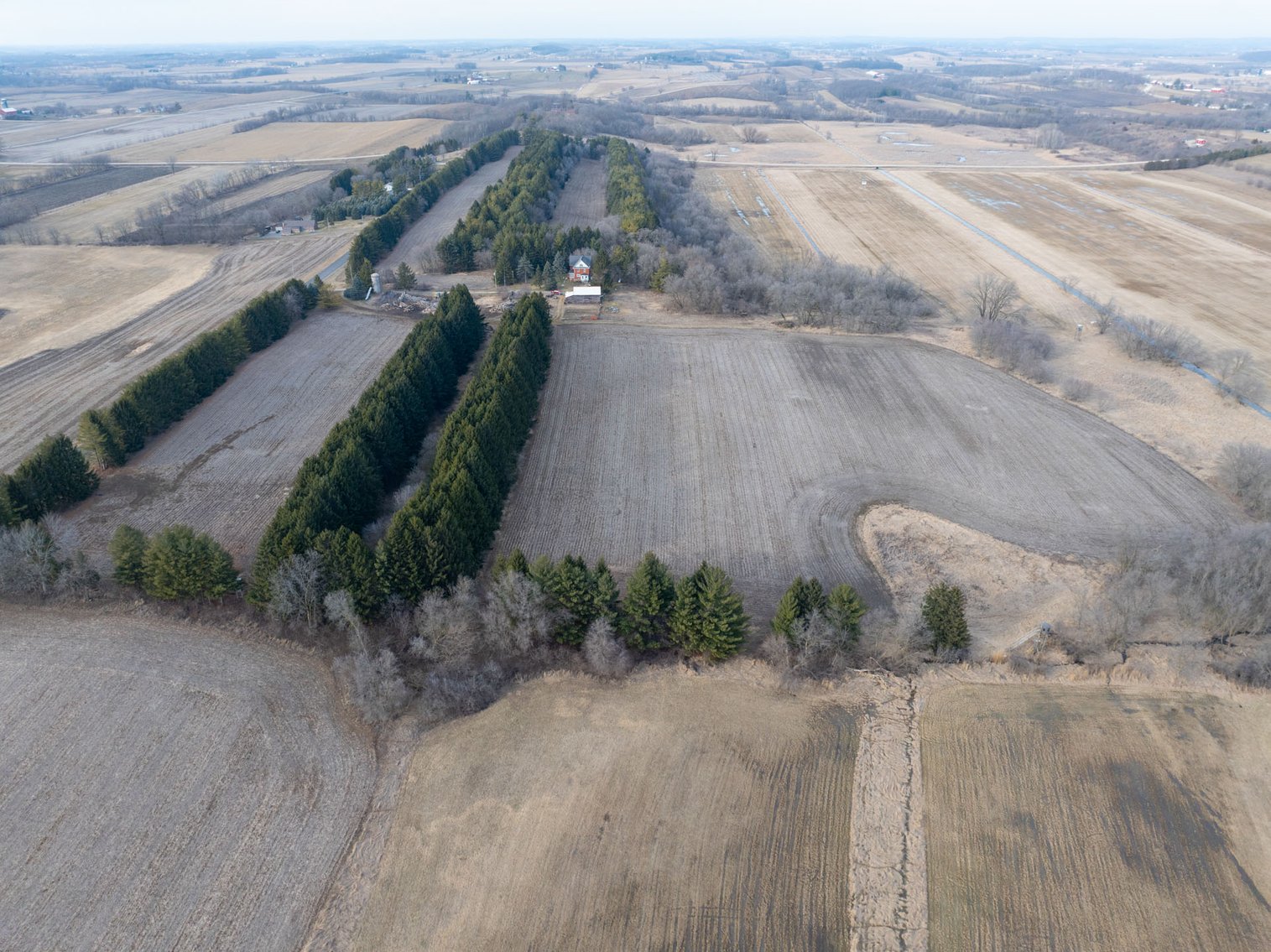 Image for +/- 76 Acres Land and Farmhouse For Sale by Online Bid at N1566 Scofield Rd, Town of Lebanon