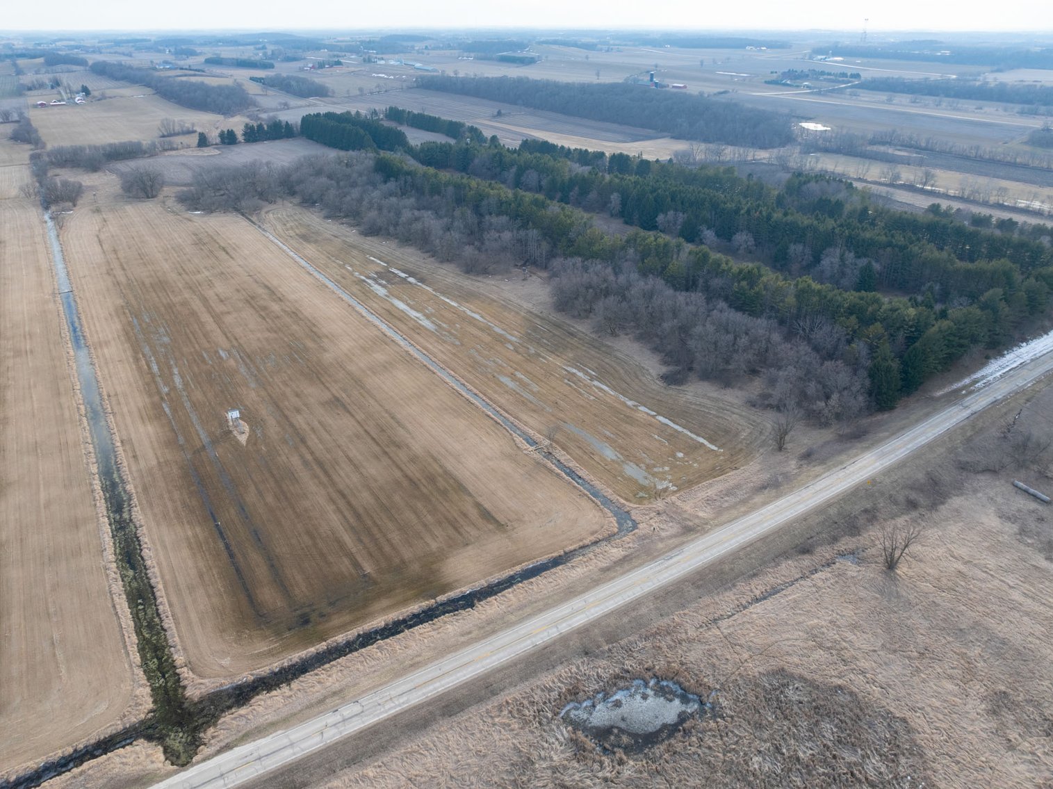 Image for +/- 76 Acres Land and Farmhouse For Sale by Online Bid at N1566 Scofield Rd, Town of Lebanon