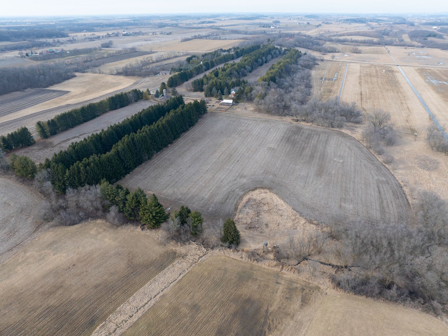 Image for +/- 76 Acres Land and Farmhouse For Sale by Online Bid at N1566 Scofield Rd, Town of Lebanon