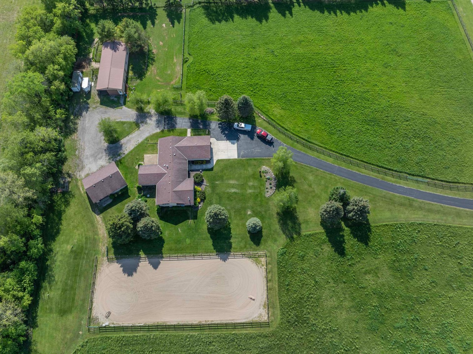 Image for +/-14 Acre Town of Erin Horse Farm; 6039 Shannon Rd., Hartford, WI 53027