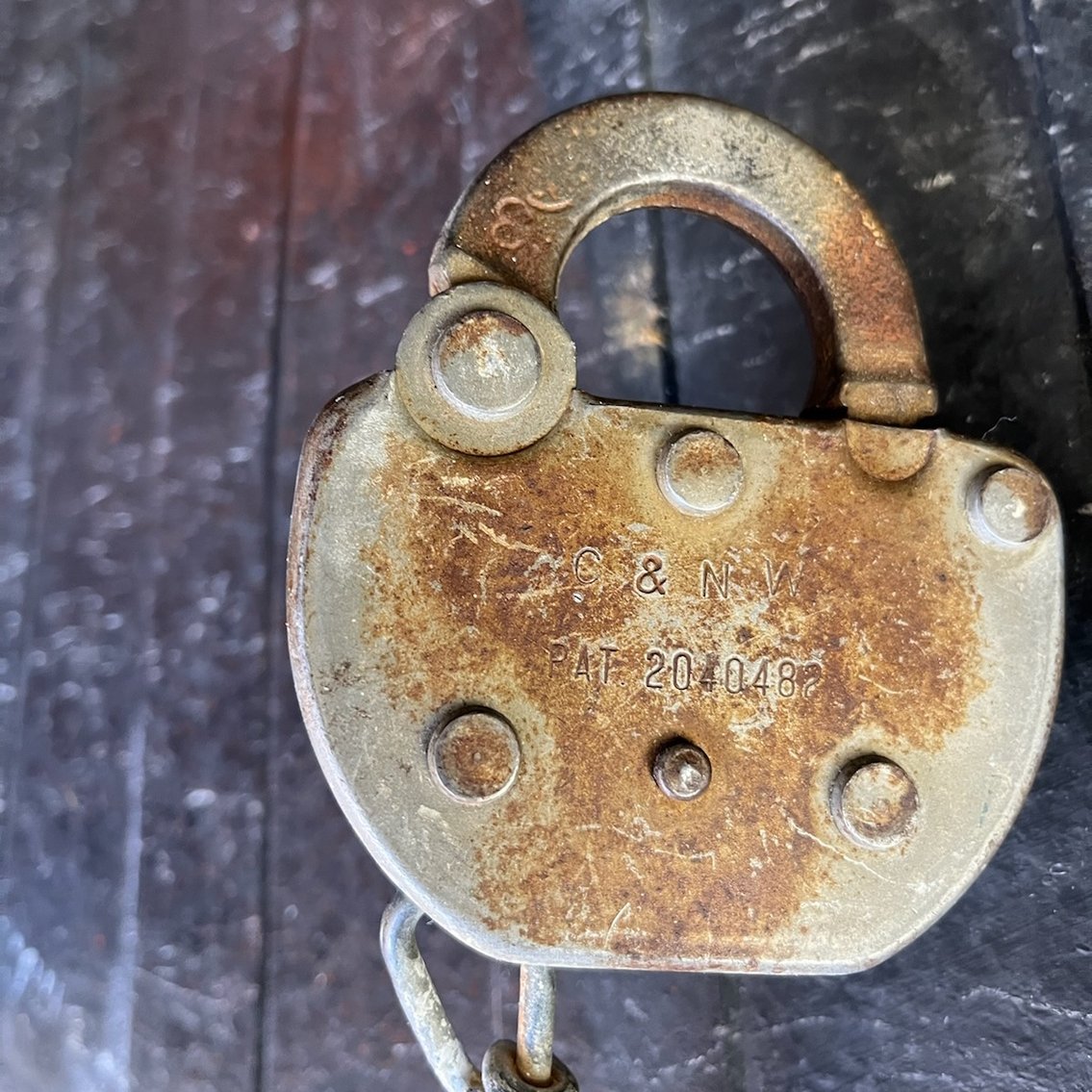 Image for Adlake C&NW Railroad Switch Locks with Keys