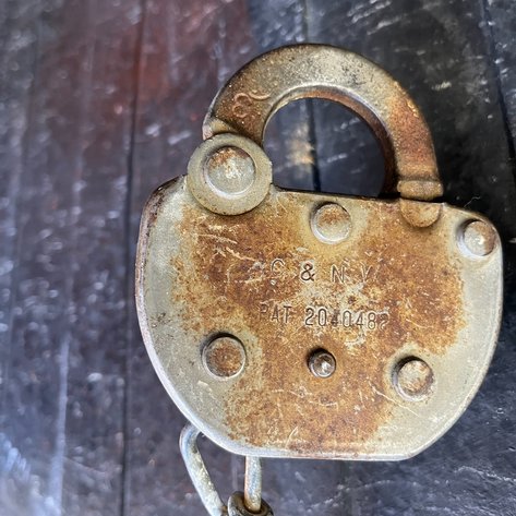 Image for Adlake C&NW Railroad Switch Locks with Keys