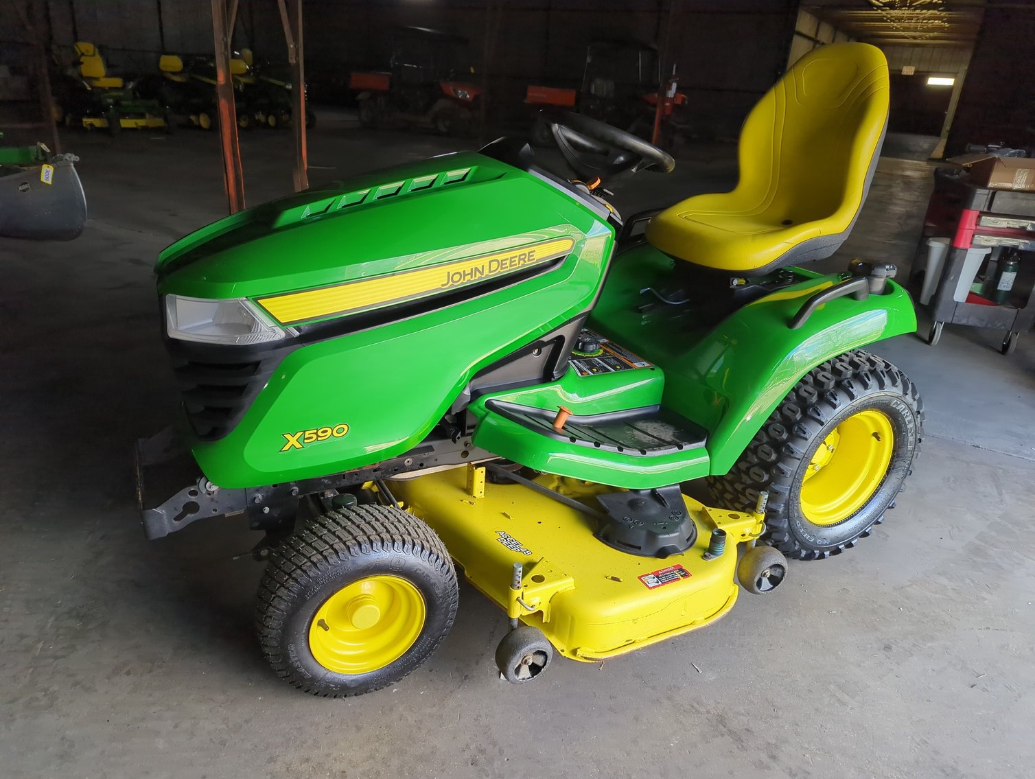 Image for 2017 John Deere X590 48