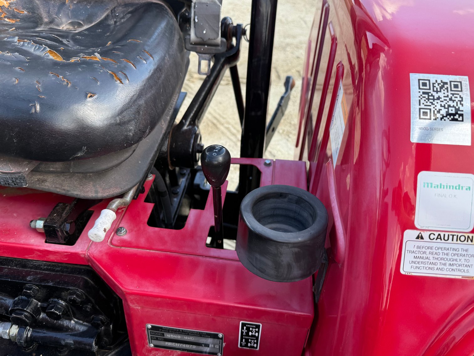 Image for Mahindra 4540 4x4 Utility Tractor