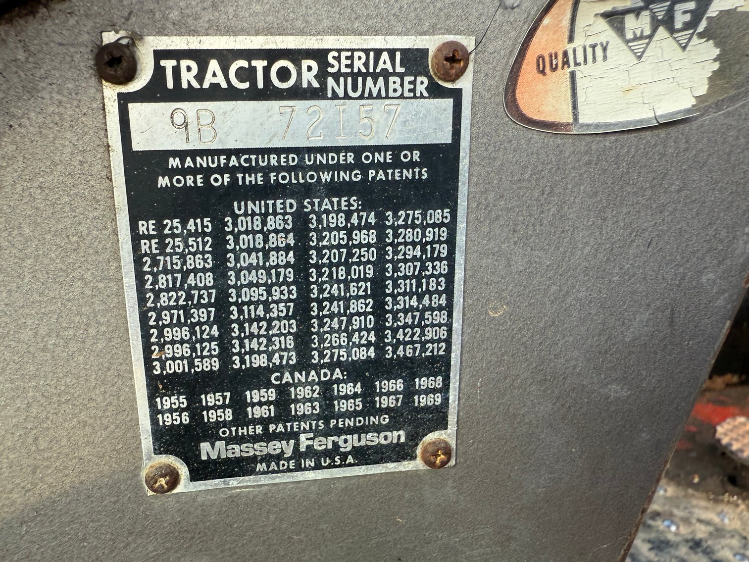Image for Massey Ferguson 1085 Ag Tractor