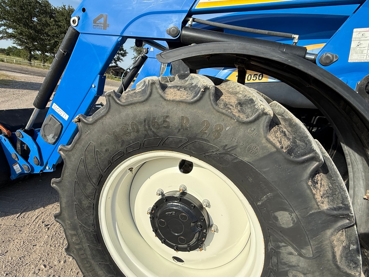 Image for New Holland T6050 Plus Ag Tractor SN: ZCBD07729